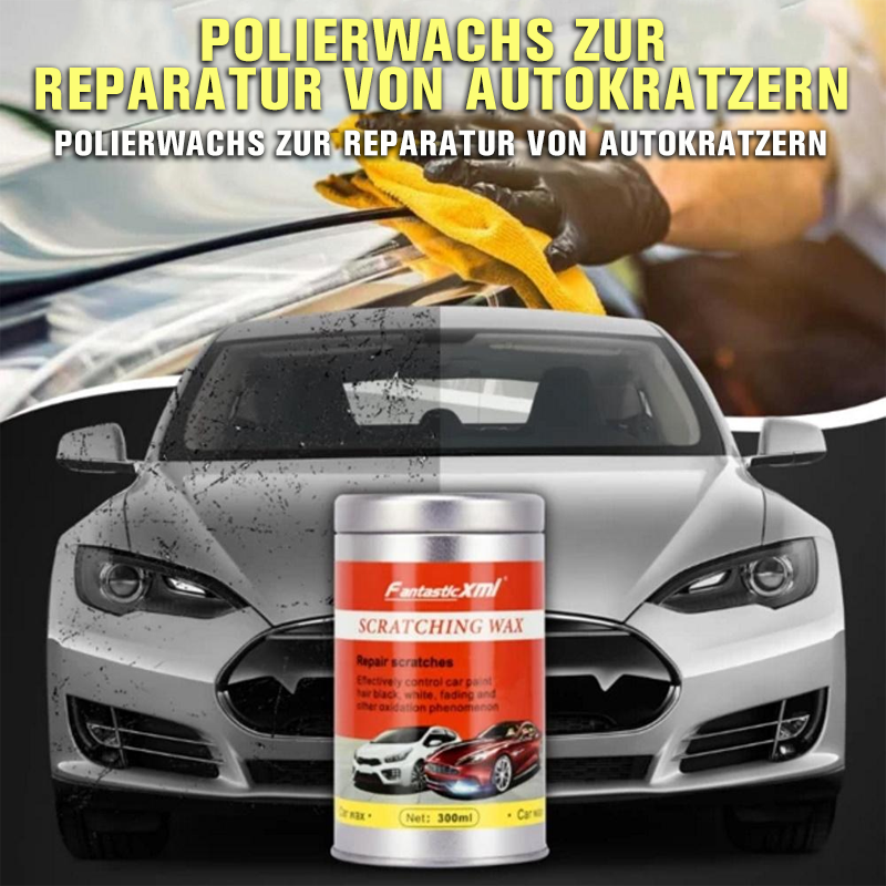 Polierwachs zur Reparatur von Autokratzern