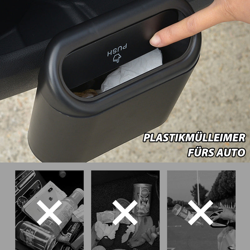 Plastikmülleimer fürs Auto