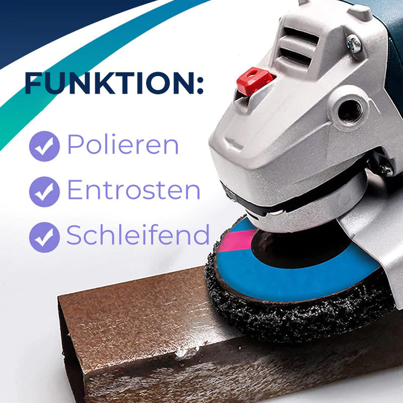 Polierrad zur Rostentfernung