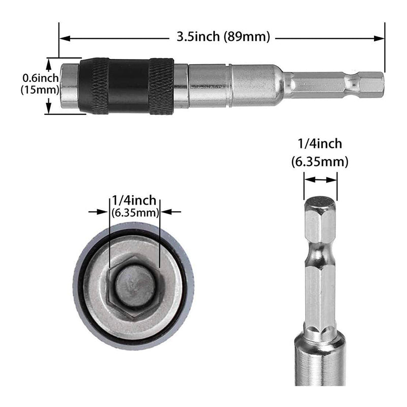 Magnetischer schwenkbarer Bitspitzenhalter