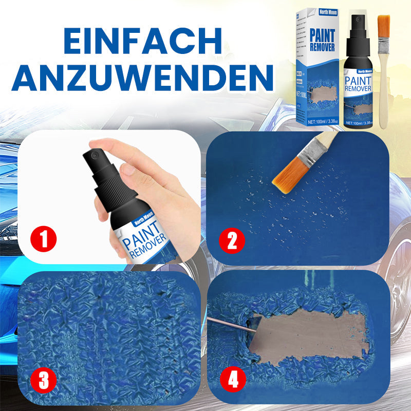 Kraftvolles Autolackentfernerspray