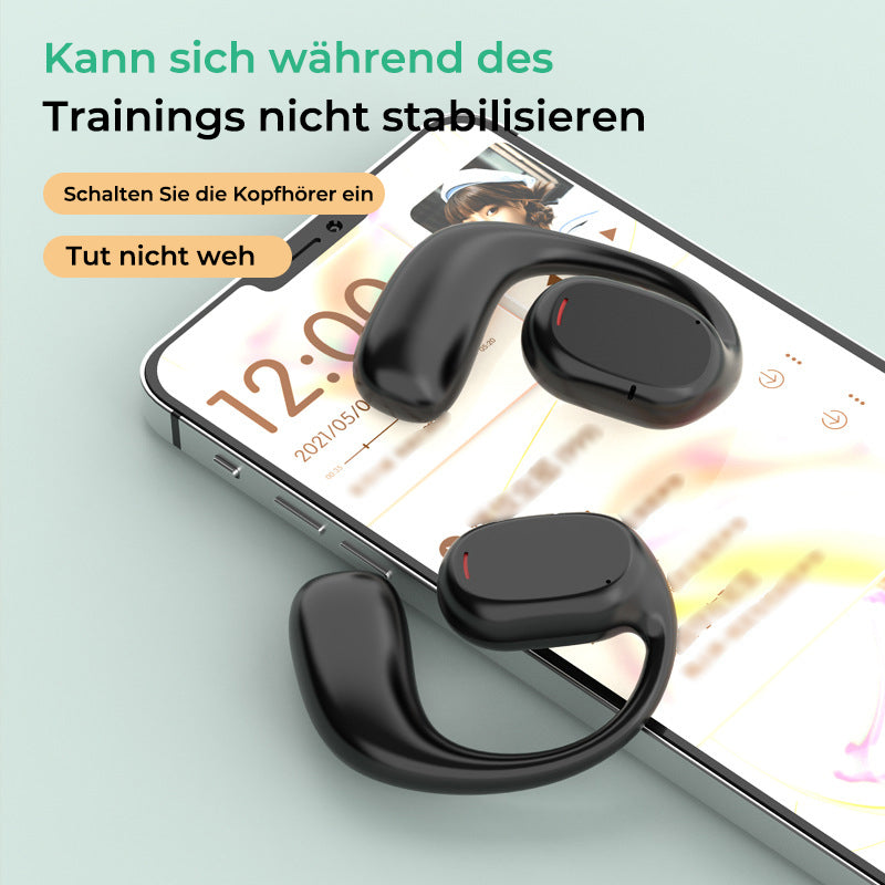 😎Kabelloses Bluetooth-Headset mit hängendem Ohr😎