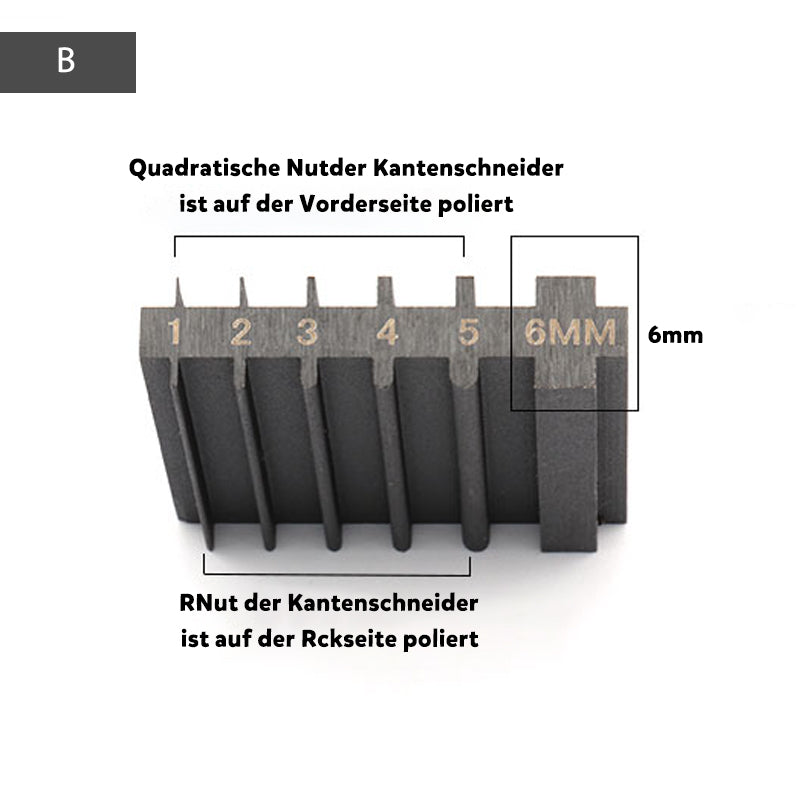 Professionelles breites Schaufelschneidwerkzeug zum Schneiden des Leders