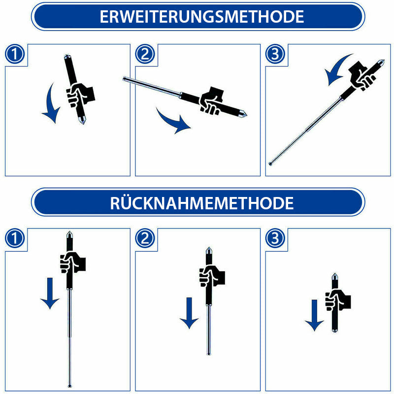 Teleskopstange zur Selbstverteidigung