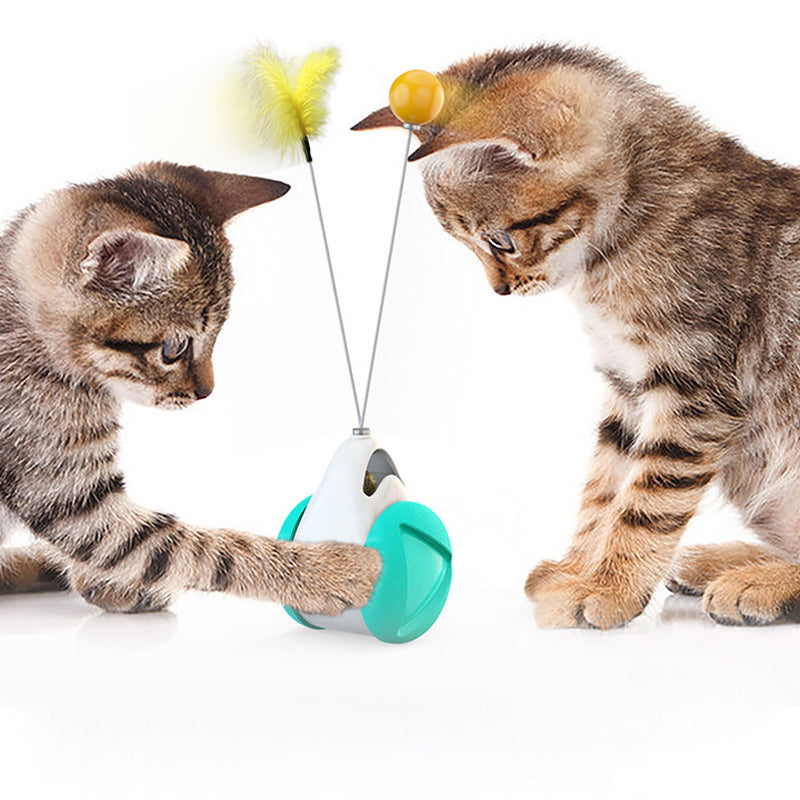 Ausbalancierbares Katzenspielzeug