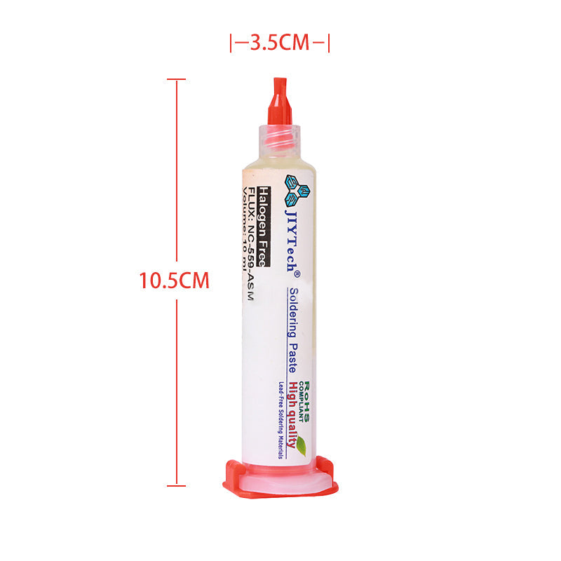 Spritze Zinn-Lötpaste verbleit Sn63/Pb37