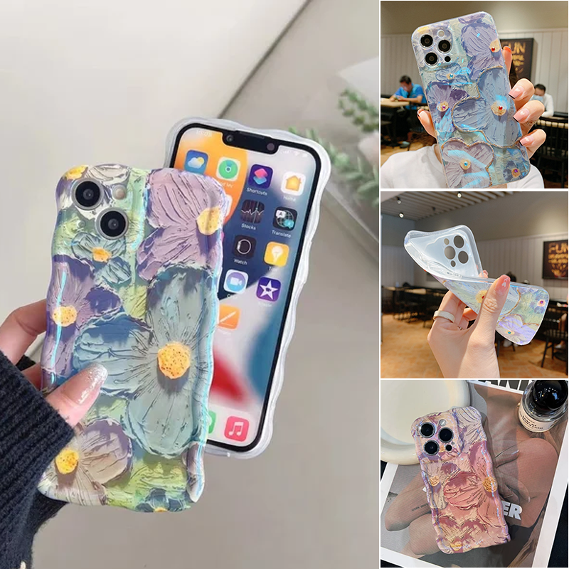 ✨iPhone Bunte Ölmalerei Exquisite Handyhülle✨